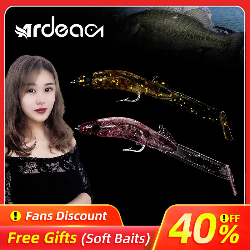 Ardea Soft Lures Hook 8pcs 65mm 1.5g jigging Rotate Silicone Bait Swimbait Wobblers bass jighead Baitfishing Fishing Tackle
Ardea Soft Lures Hook 8pcs 65mm 1.5g jigging Rotate Silicone Bait Swimbait Wobblers bass jighead Baitfishing Fishing Tackle