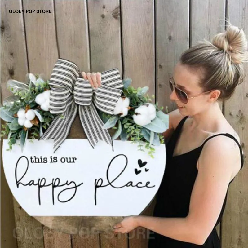 Front Door Hanging Wall Welcome Listing Plate Wooden Round Wreath Hanger Outdoor Sign Rustic Number Craft Home Decoration Gift
Front Door Hanging Wall Welcome Listing Plate Wooden Round Wreath Hanger Outdoor Sign Rustic Number Craft Home Decoration Gift
