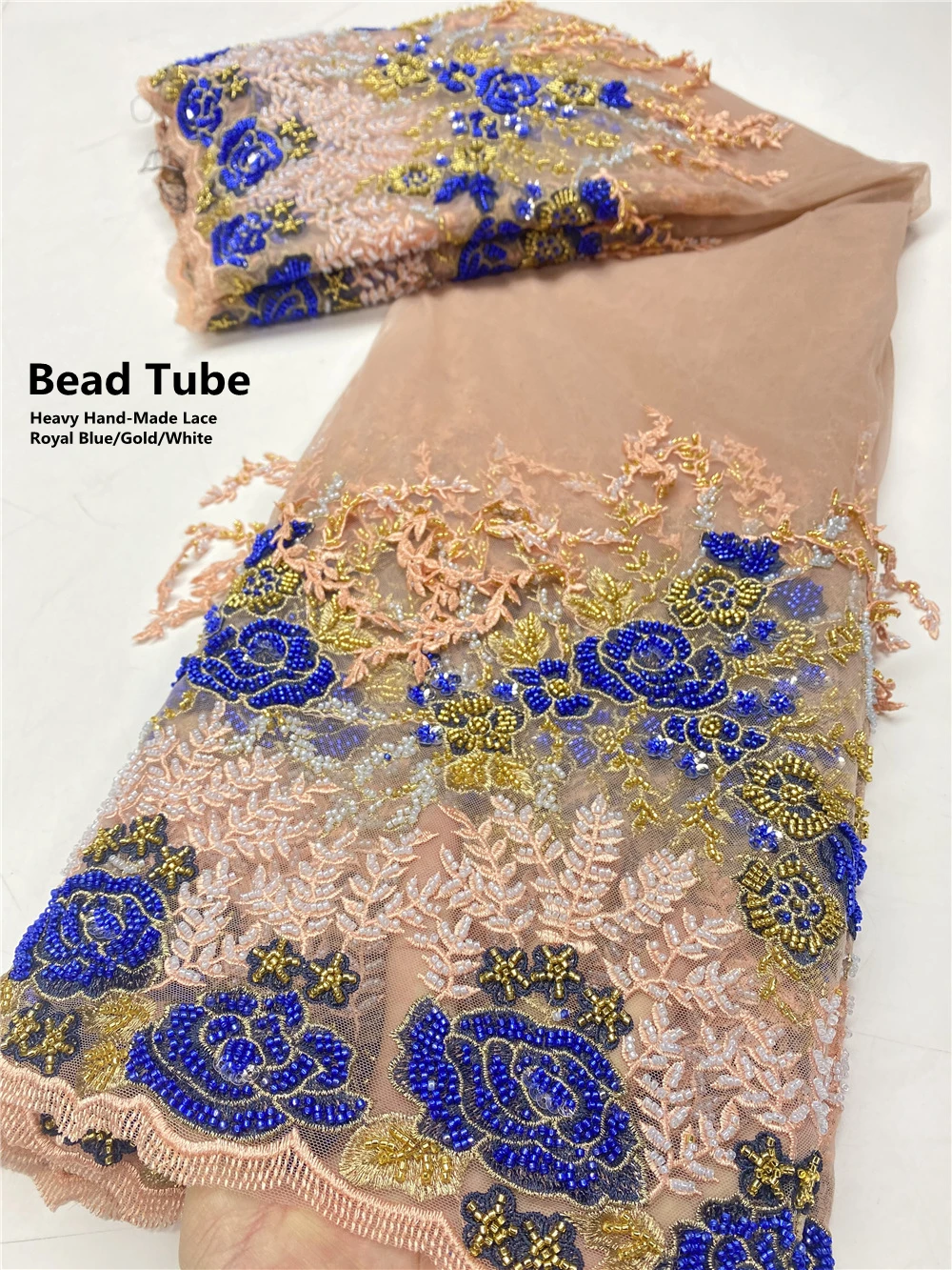 XIYA African Bead Tube Lace Fabric 2021 High Quality Lace French Tulle Lace Material Nigerian Lace Fabrics For Wedding NI4638
XIYA African Bead Tube Lace Fabric 2021 High Quality Lace French Tulle Lace Material Nigerian Lace Fabrics For Wedding NI4638