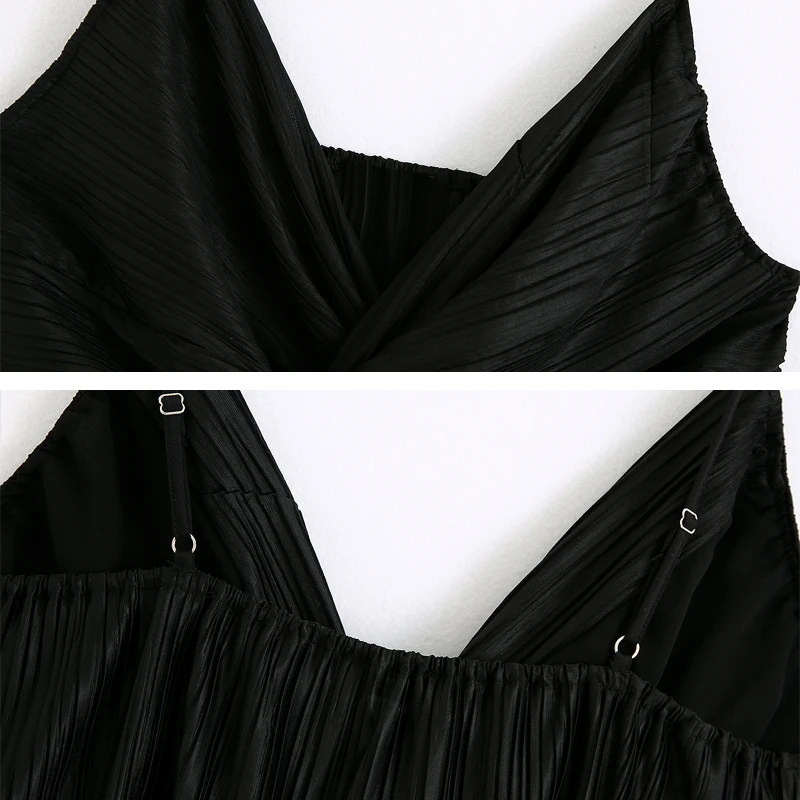 Ladies Pleated Camisole Summer Tops Punk Style Chic Black White Crop Top Women Sleeveless Sexy Party Club Top Tees INKEO 9T157
Ladies Pleated Camisole Summer Tops Punk Style Chic Black White Crop Top Women Sleeveless Sexy Party Club Top Tees INKEO 9T157
