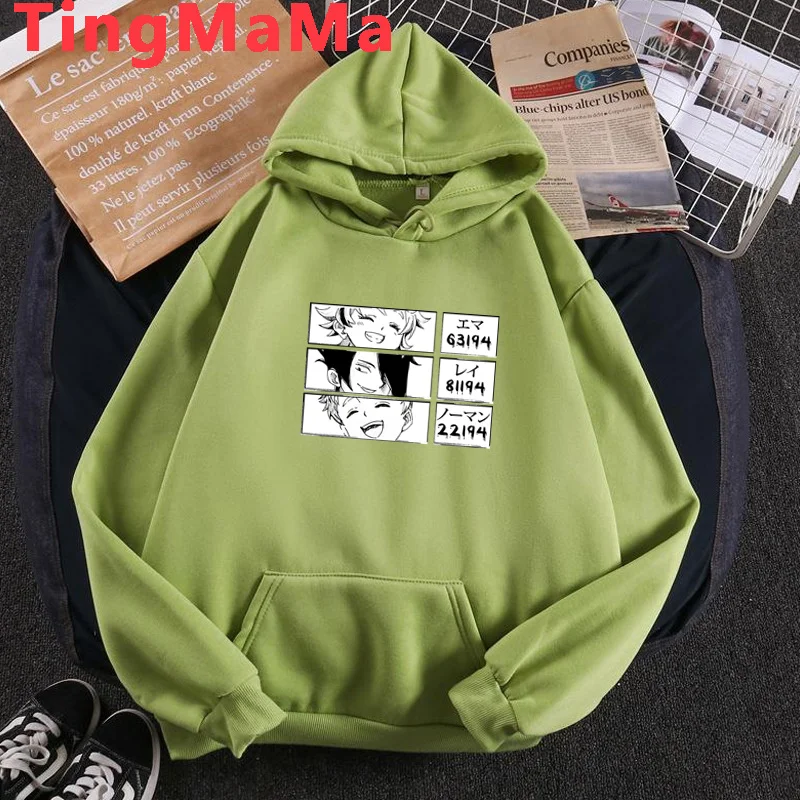 the Promise Neverland hoodies female streetwear printed hip hop printed women pullover hoody Oversized
the Promise Neverland hoodies female streetwear printed hip hop printed women pullover hoody Oversized