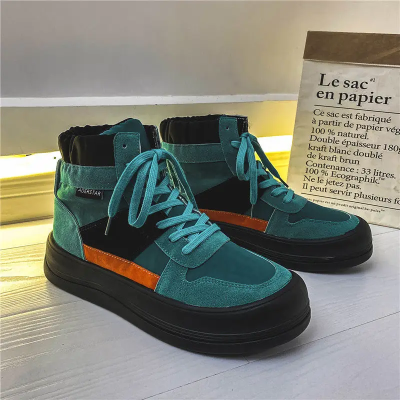New men's shoes in spring and autumn high Gang ugly cute shoes thick soled Sneakers Men's trend versatile casual shoes
New men's shoes in spring and autumn high Gang ugly cute shoes thick soled Sneakers Men's trend versatile casual shoes