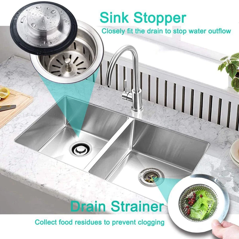 1 Set Sink Strainer Drain Stopper & 1 Pair Lengthen Silicone Baking Gloves Anti-Scalding Oven Mitts
1 Set Sink Strainer Drain Stopper & 1 Pair Lengthen Silicone Baking Gloves Anti-Scalding Oven Mitts