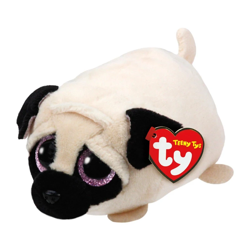 Ty Pocket Candy The Tan Pug Dog Teeny 4-дюймовая Мягкая кукла-животное | Игрушки и хобби