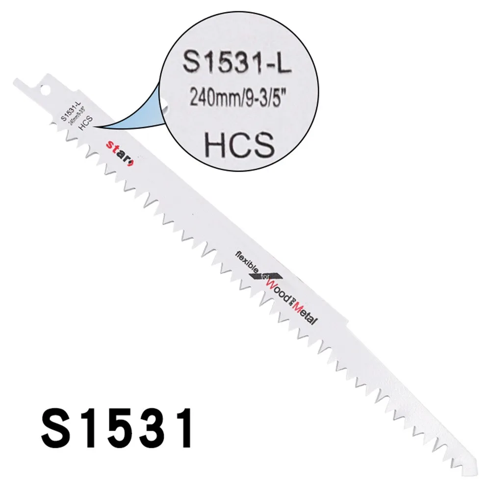 5pcs 1531/1211K Reciprocating Saw Blade Stainless Steel Blade Suitable For Cutting Frozen Meat Ice Wood Pipe
5pcs 1531/1211K Reciprocating Saw Blade Stainless Steel Blade Suitable For Cutting Frozen Meat Ice Wood Pipe
