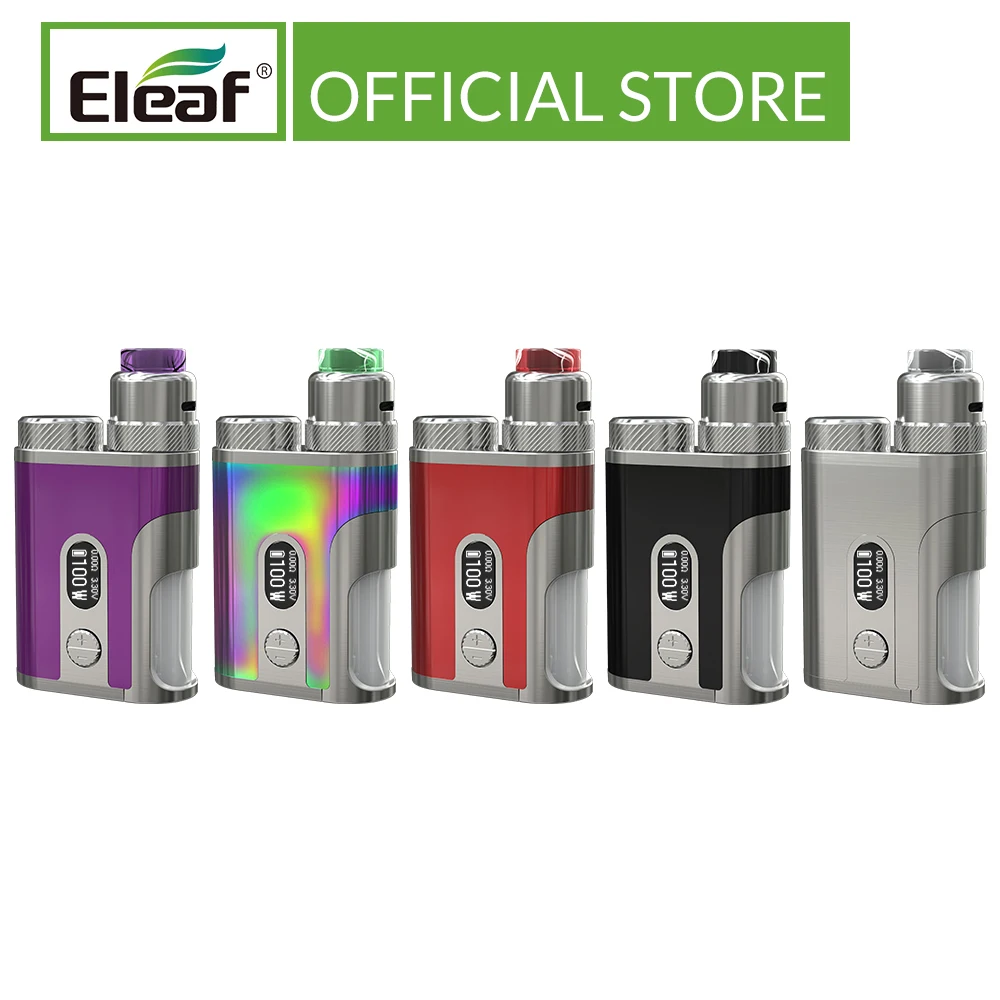 Большая распродажа оригинальный набор Eleaf Pico Squeeze 2 с коралловым атомайзером 100 Вт