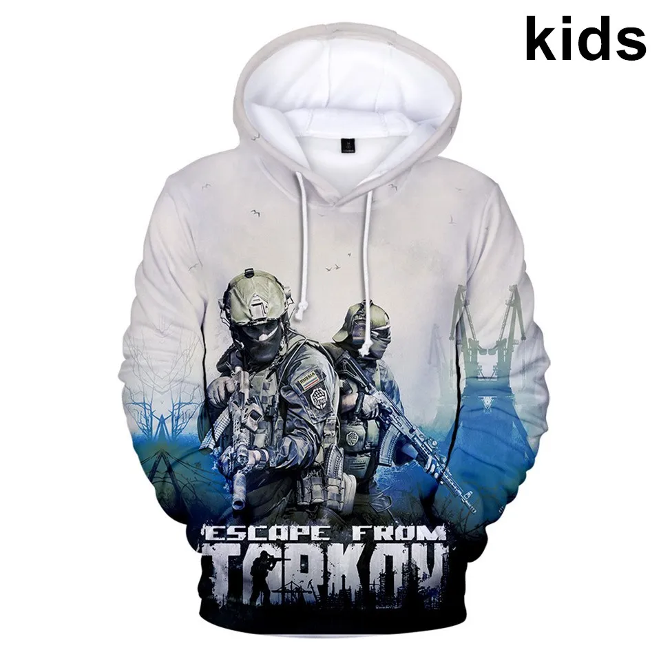 3 To 14 Years Kids Hoodie Escape From Tarkov Game 3D Hoodies Sweatshirt Boys Girls Fashion Harajuku Coat Jacket Children Clothes
3 To 14 Years Kids Hoodie Escape From Tarkov Game 3D Hoodies Sweatshirt Boys Girls Fashion Harajuku Coat Jacket Children Clothes