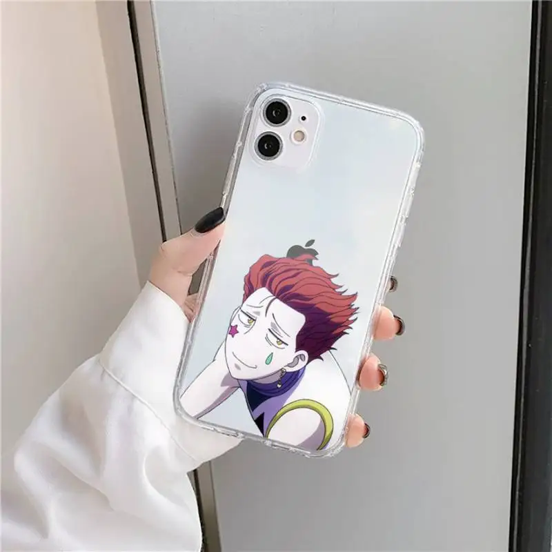 Hisoka Anime Hunter X hunter Phone Case Transparent for iPhone 11 12 mini pro XS MAX 8 7 6 6S Plus X 5S SE 2020 XR
Hisoka Anime Hunter X hunter Phone Case Transparent for iPhone 11 12 mini pro XS MAX 8 7 6 6S Plus X 5S SE 2020 XR