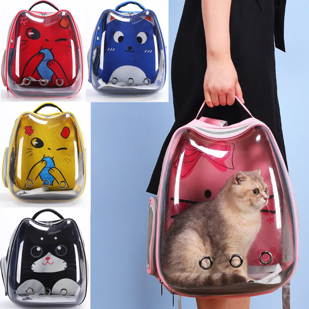 Cat Carrier Bags Breathable Pet Carriers Small Dog Cat Backpack Travel Space Capsule Cage Pet Transport Bag Carrying For Cats
Cat Carrier Bags Breathable Pet Carriers Small Dog Cat Backpack Travel Space Capsule Cage Pet Transport Bag Carrying For Cats
