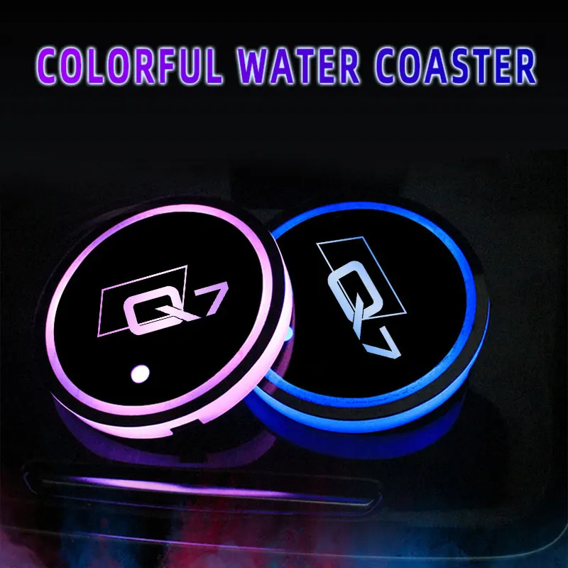 7 Colorful USB Car Logo Led Atmosphere Light Cup Luminous Coaster Holder For Audi Q7 4MB SUV Quattro Auto Accessories
7 Colorful USB Car Logo Led Atmosphere Light Cup Luminous Coaster Holder For Audi Q7 4MB SUV Quattro Auto Accessories