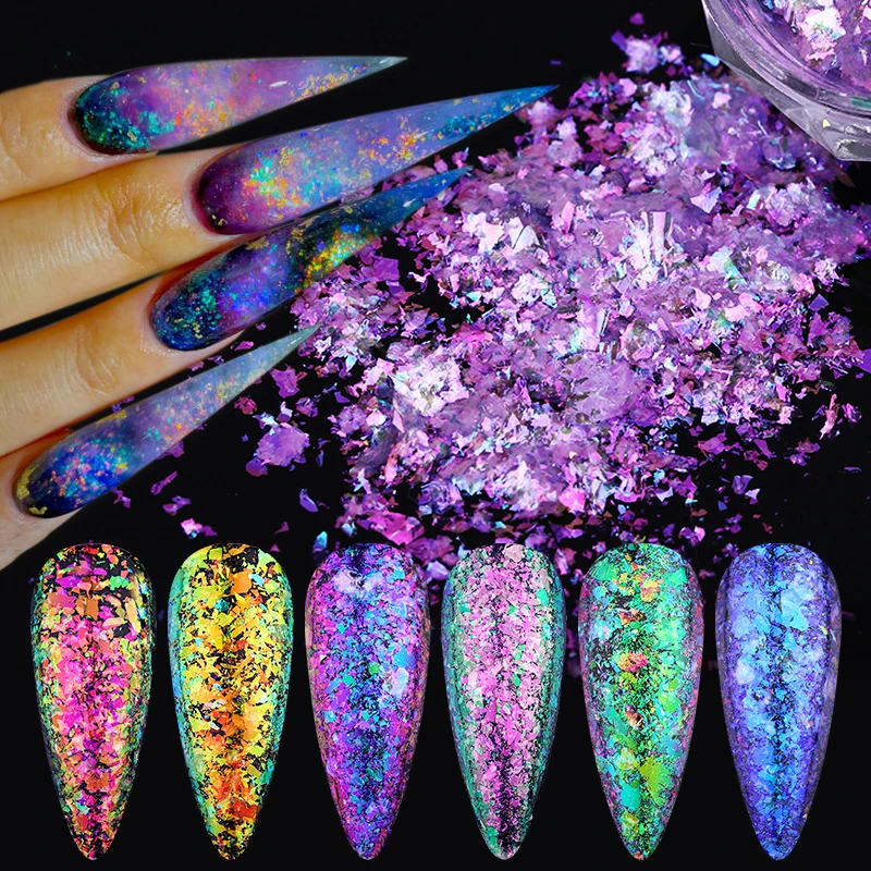 Блестки для ногтей Светоотражающие блестящие бриллианты блестки опал пудра Хамелеон дизайн ногтей зимние пайетки для маникюра
Блестки для ногтей Светоотражающие блестящие бриллианты блестки опал пудра Хамелеон дизайн ногтей зимние пайетки для маникюра