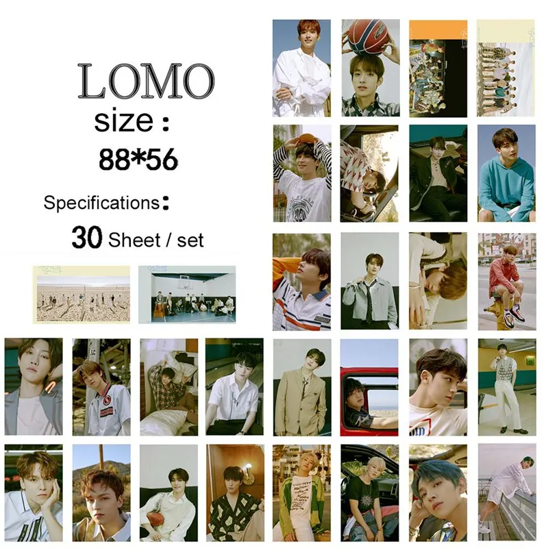 30Pcs/Set KPOP Seventeen Team Album Collection HD Photo Card Paper Cards Self Made LOMO Card Photocard
30Pcs/Set KPOP Seventeen Team Album Collection HD Photo Card Paper Cards Self Made LOMO Card Photocard