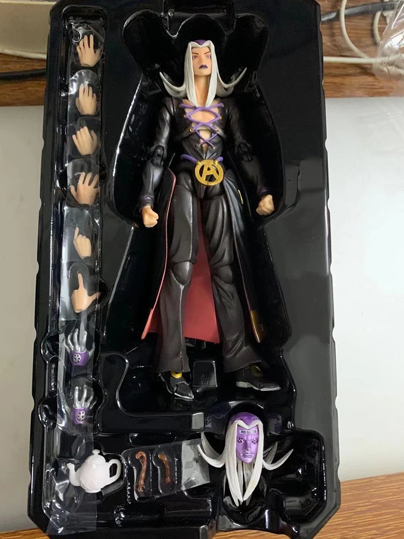 Anime JoJos Bizarre Adventure Dio Brando Diavolo Bruno Bucciarati Giorno Giovanna Leone Abbacchio Movable Action Figure 15cm
Anime JoJos Bizarre Adventure Dio Brando Diavolo Bruno Bucciarati Giorno Giovanna Leone Abbacchio Movable Action Figure 15cm