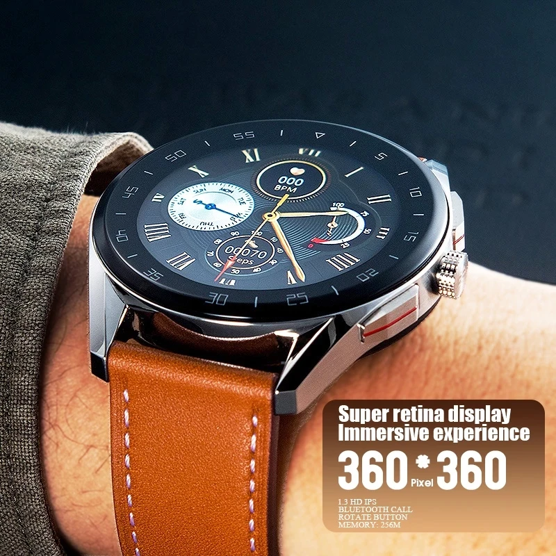Мужские Водонепроницаемые Смарт-часы с Bluetooth, пульсометром и поворотной кнопкой
Мужские Водонепроницаемые Смарт-часы с Bluetooth, пульсометром и поворотной кнопкой