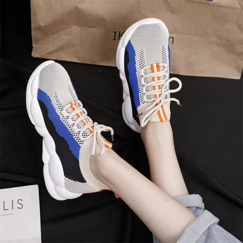 2019 Women Sneakers Fashion Socks Shoes Casual Sneakers Summer knitted Vulcanized Shoes Women Trainers Tenis Feminino L422
2019 Women Sneakers Fashion Socks Shoes Casual Sneakers Summer knitted Vulcanized Shoes Women Trainers Tenis Feminino L422