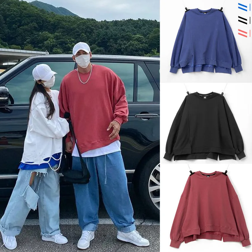 2021 Spring And Autumn Sports Leisure Running Exercise Solid Color Loose Large Size Long-Sleeved Hoodless Sweater
2021 Spring And Autumn Sports Leisure Running Exercise Solid Color Loose Large Size Long-Sleeved Hoodless Sweater