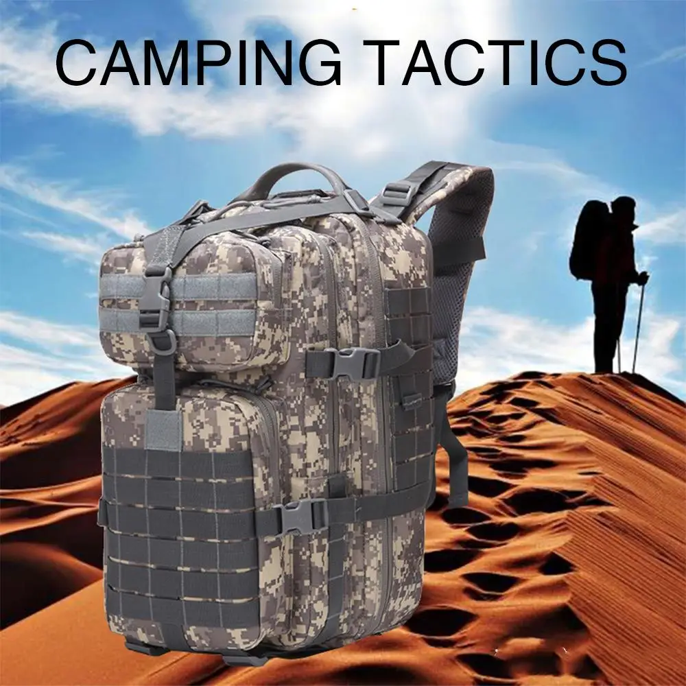 Mountaineering Backpack Military Backpack 40L 800D Waterproof Oxford Durable Drawstring Field Survival Outdoors Backpack
Mountaineering Backpack Military Backpack 40L 800D Waterproof Oxford Durable Drawstring Field Survival Outdoors Backpack