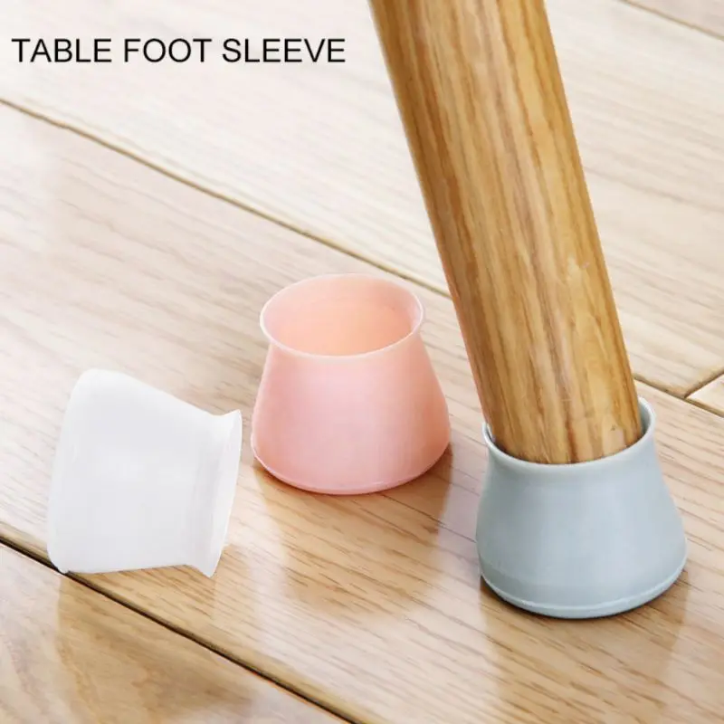 4Pcs/Set Table Chair Leg Silicone Cap Pad Furniture Table Feet Cover Floor Protector Non-slip Table Chair Mat Caps Foot Protect
4Pcs/Set Table Chair Leg Silicone Cap Pad Furniture Table Feet Cover Floor Protector Non-slip Table Chair Mat Caps Foot Protect