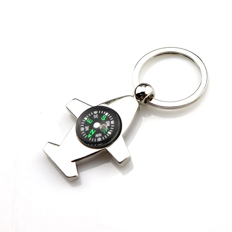 Fashion New Alloy Compass 3D Plane Keychain Top Quality Fashion Key Chain For Men Women Best Birthday Valentine's Day Gift
Fashion New Alloy Compass 3D Plane Keychain Top Quality Fashion Key Chain For Men Women Best Birthday Valentine's Day Gift