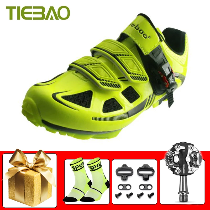 Tiebao MTB Cycling Sneakers Men Women Flat Shoes Self-locking Breathable Zapatos Ciclismo Riding Bicycle Shoe Add SPD Bike Pedal
Tiebao MTB Cycling Sneakers Men Women Flat Shoes Self-locking Breathable Zapatos Ciclismo Riding Bicycle Shoe Add SPD Bike Pedal