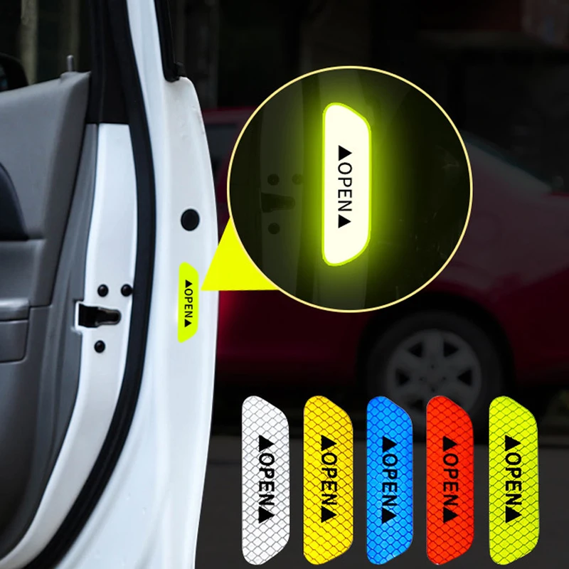 4Pcs / set of car OPEN reflective belt warning sign reflective for Opel Astra VAUXHALL MOKKA Zafira Insignia Vectra Antara
4Pcs / set of car OPEN reflective belt warning sign reflective for Opel Astra VAUXHALL MOKKA Zafira Insignia Vectra Antara