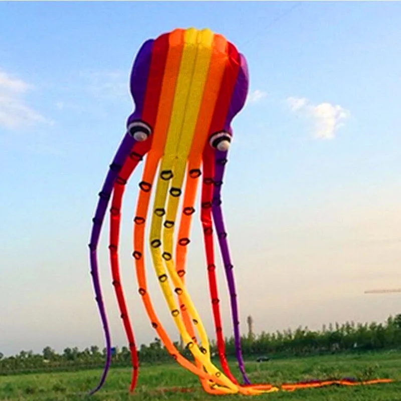 free shipping high quality soft kite octopus kite scorching flame ripstop nylon kite reel windsocks big kite flying sky outdoor
free shipping high quality soft kite octopus kite scorching flame ripstop nylon kite reel windsocks big kite flying sky outdoor
