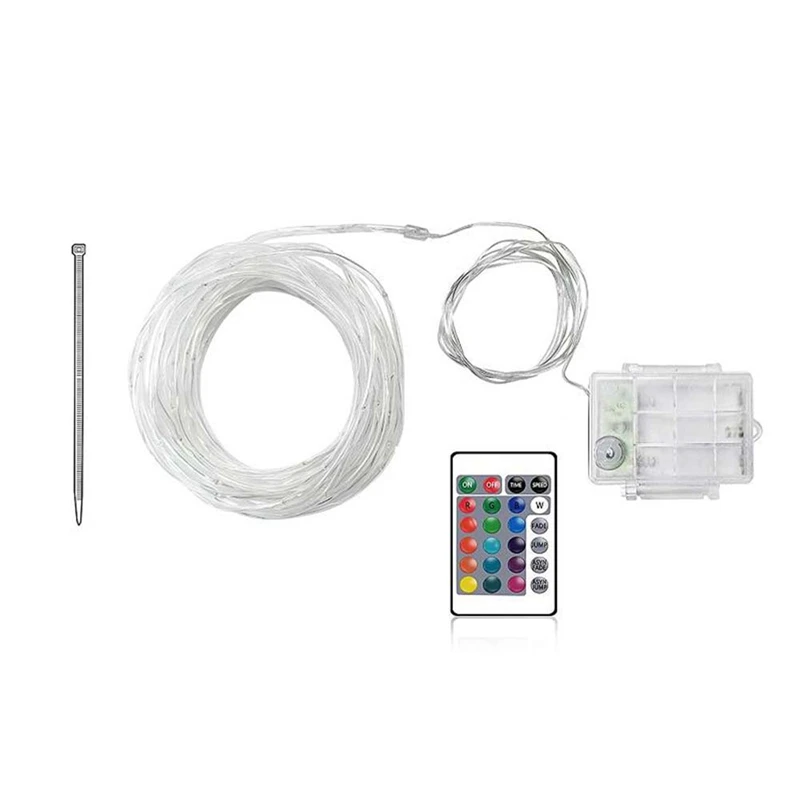 LED Trampoline Lights, Remote Control Trampoline Rim LED Light 1 Roll 39.4Ft 100 LEDs 4 Modes 16 Colors
LED Trampoline Lights, Remote Control Trampoline Rim LED Light 1 Roll 39.4Ft 100 LEDs 4 Modes 16 Colors