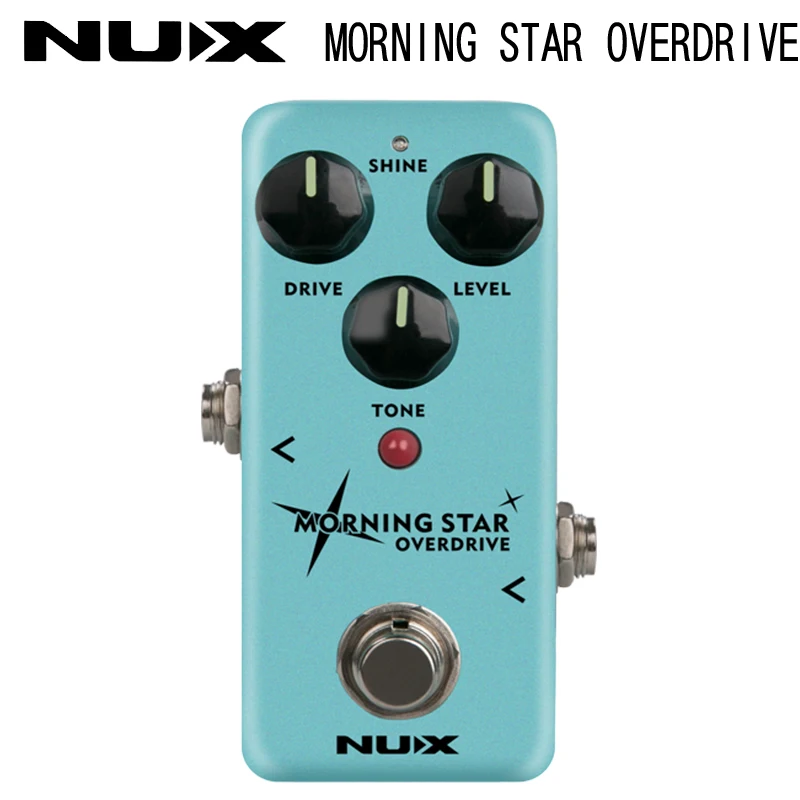 NUX Morning Star Blues Overdrive stroik do gitary elektrycznej True Buffer Bypass Mini efekty rdzeniowe klasyczny Blues Breaker
NUX Morning Star Blues Overdrive stroik do gitary elektrycznej True Buffer Bypass Mini efekty rdzeniowe klasyczny Blues Breaker