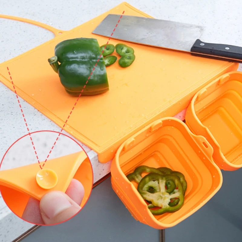 29EA Silicone Chopping Mat Flexible Cutting Board Food Grade Material Silicone 2 Colors Non-Slipping for Kitchen with 2 Bowls
29EA Silicone Chopping Mat Flexible Cutting Board Food Grade Material Silicone 2 Colors Non-Slipping for Kitchen with 2 Bowls