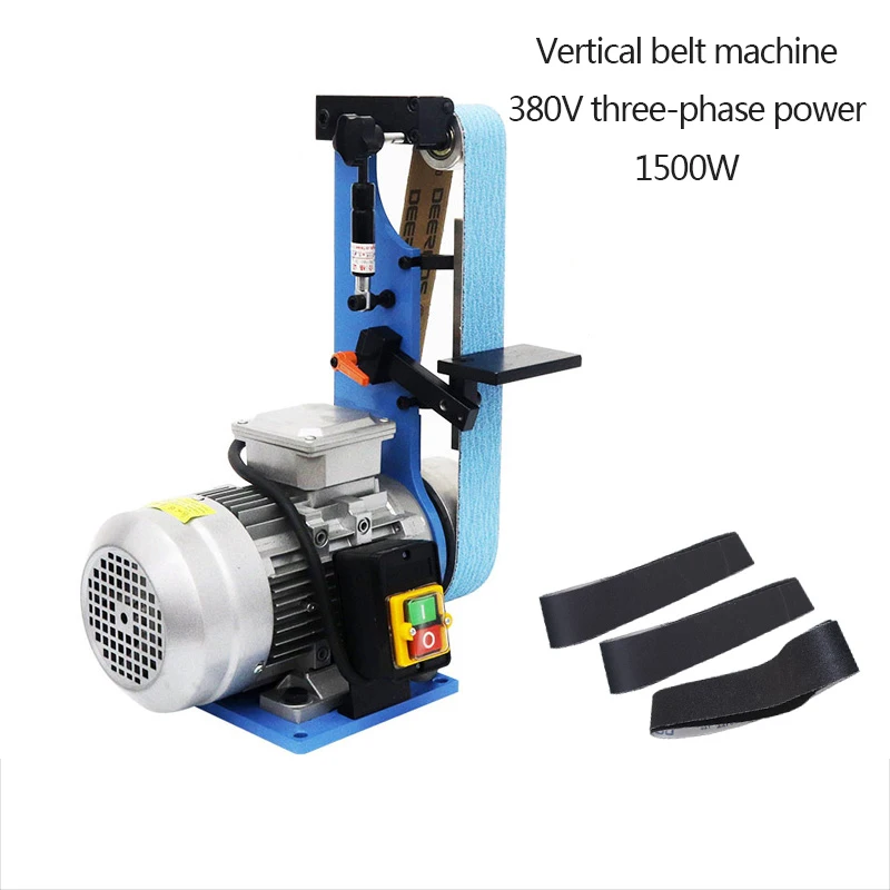 Small Vertical Sanding Belt Machine Electric Burr Woodworking Grinding Polishing Machine Knife Sharpening Tool
Small Vertical Sanding Belt Machine Electric Burr Woodworking Grinding Polishing Machine Knife Sharpening Tool