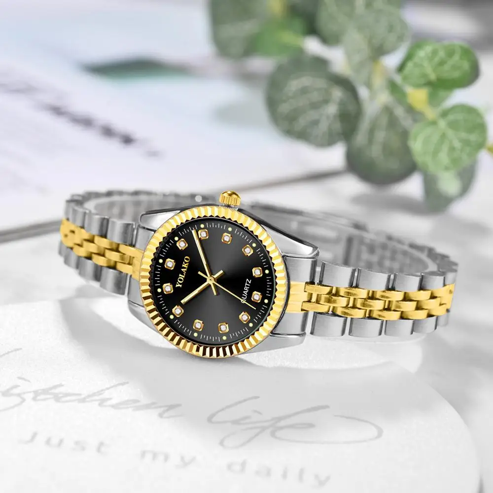 Women Watches Top Brand Luxury 2020 Fashion Diamond Ladies Wristwatches Stainless Steel Gold Mesh Strap Female Quartz Watch | Наручные