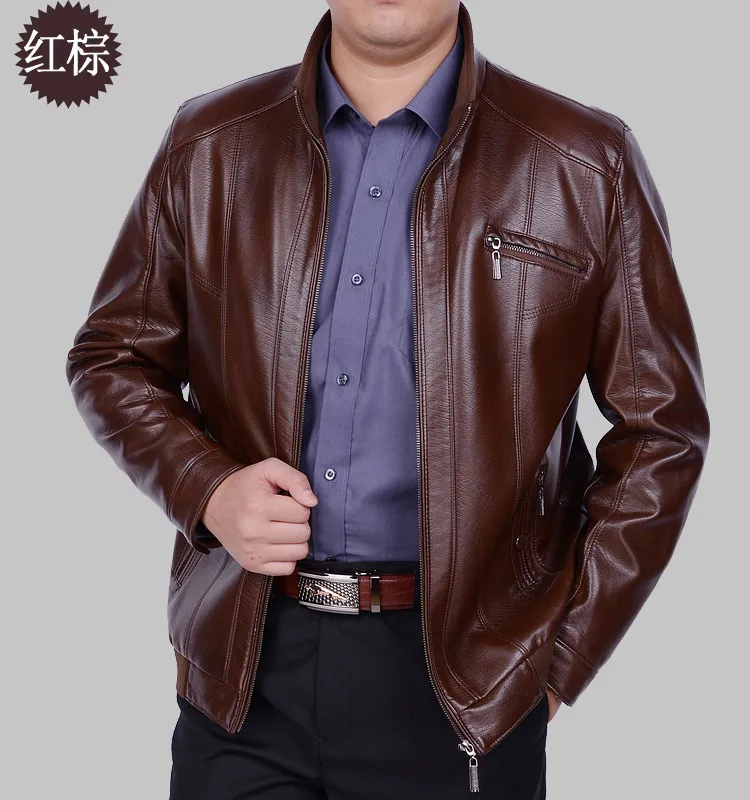 Men's Brand Thick Faux Leather Jackets Motorcycle PU Leather Jacket Casual Fashion Fleece Warm Windproof And Rainproof Men Coat
Men's Brand Thick Faux Leather Jackets Motorcycle PU Leather Jacket Casual Fashion Fleece Warm Windproof And Rainproof Men Coat