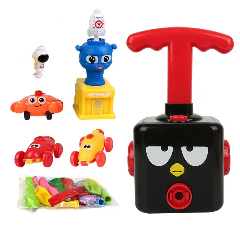 New Power Balloon Car Toy Inertial Power Balloon Launcher Education Science Experiment Puzzle Fun Toys Cute Balloon Powered Car
New Power Balloon Car Toy Inertial Power Balloon Launcher Education Science Experiment Puzzle Fun Toys Cute Balloon Powered Car