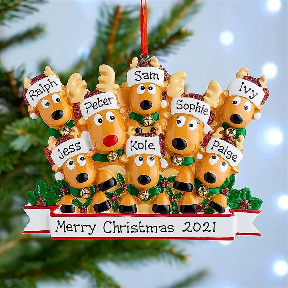 Christmas Home Decoration Personalised Family Xmas Tree Bauble Decoration Ornament Elk Christmas Decorations For Home Outdoor
Christmas Home Decoration Personalised Family Xmas Tree Bauble Decoration Ornament Elk Christmas Decorations For Home Outdoor