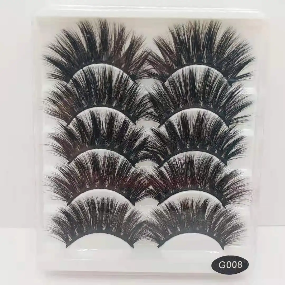 3D chemical fiber eyelashes reusable false eyelashes Miami dramatic chemical fiber eyelash makeup false eyelashes 5 pairs
3D chemical fiber eyelashes reusable false eyelashes Miami dramatic chemical fiber eyelash makeup false eyelashes 5 pairs