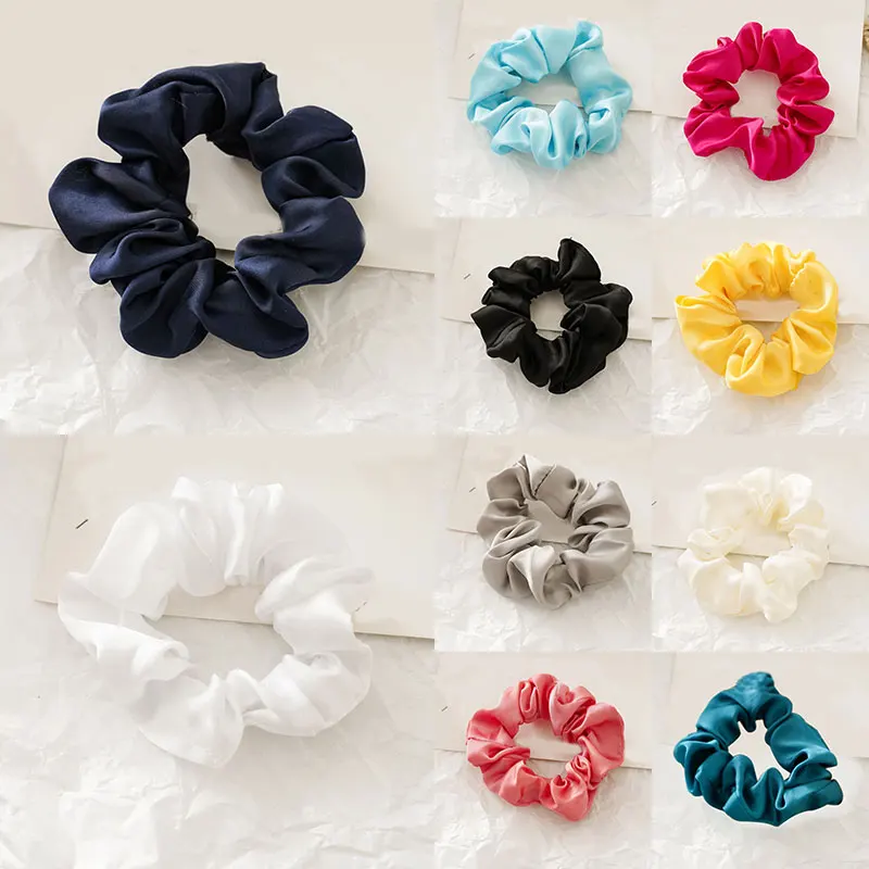1PC Fashion New Cloth Fabric Hair Scrunchies Retro Large Intestine Elastic Hair Band Hair Accessories Hot Women Tie Solid Color 
1PC Fashion New Cloth Fabric Hair Scrunchies Retro Large Intestine Elastic Hair Band Hair Accessories Hot Women Tie Solid Color