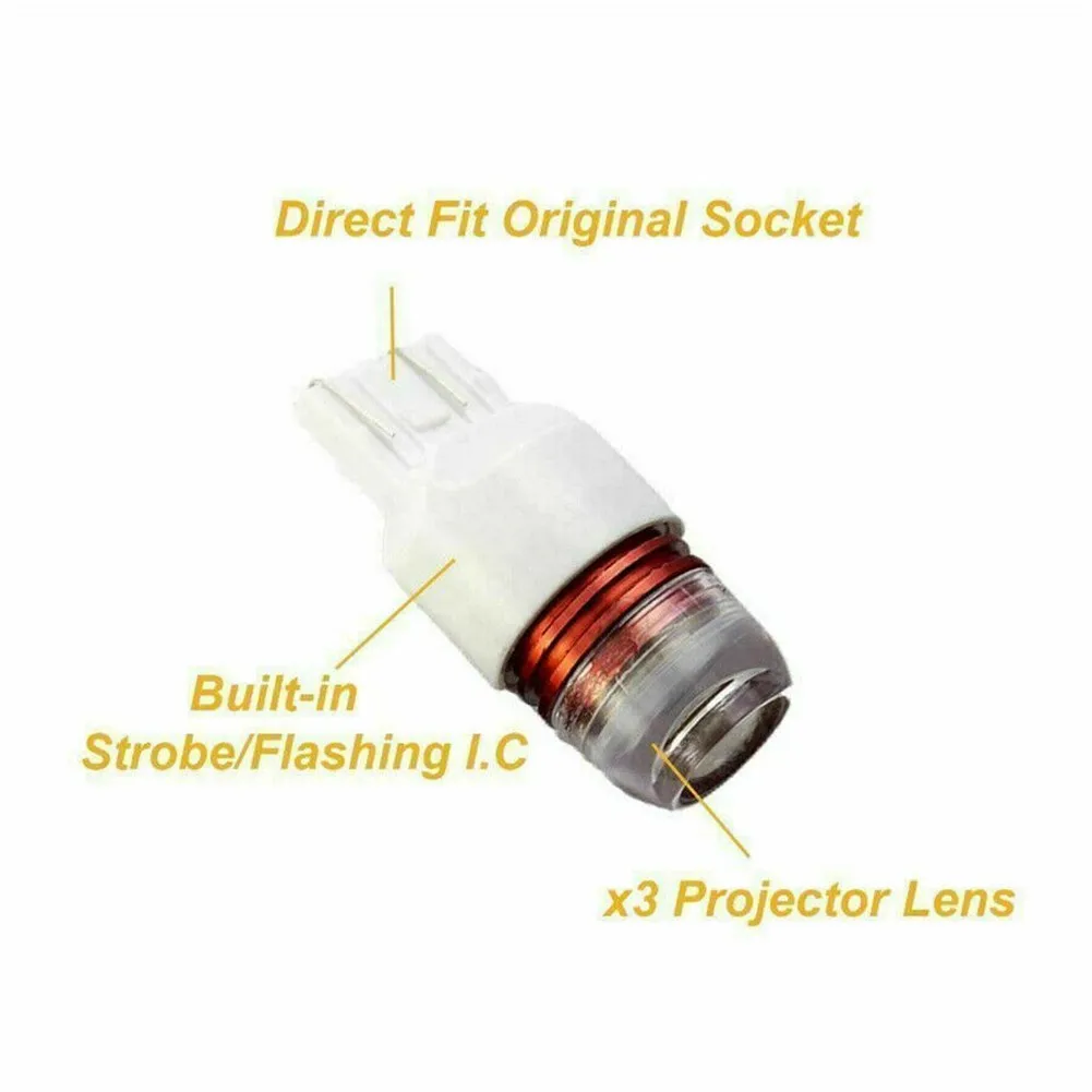 2x 3157 LED Strobe Light Car Brake Lights Signal Lights Red LED Strobe Flashing Blinking Brake Tail Light/Parking Bulbs For Car
2x 3157 LED Strobe Light Car Brake Lights Signal Lights Red LED Strobe Flashing Blinking Brake Tail Light/Parking Bulbs For Car