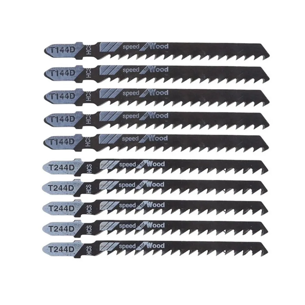 10x 100mm HCS JigSaw Blades T144D Saw Blade T244D Reciprocating Saw Blade For High Speed Woodorking Metal Board Plastic Cutting
10x 100mm HCS JigSaw Blades T144D Saw Blade T244D Reciprocating Saw Blade For High Speed Woodorking Metal Board Plastic Cutting