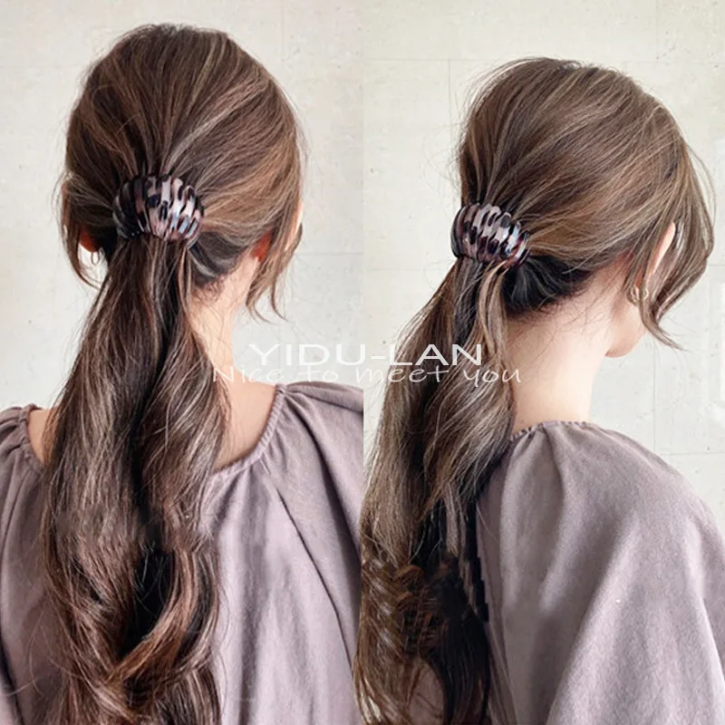 Net Celebrity The Same Headgear Lazy Coil Hair Ball Head Elastic Bird's Nest Hairpin Ponytail Catch Clip Girl Hair Accessories
Net Celebrity The Same Headgear Lazy Coil Hair Ball Head Elastic Bird's Nest Hairpin Ponytail Catch Clip Girl Hair Accessories