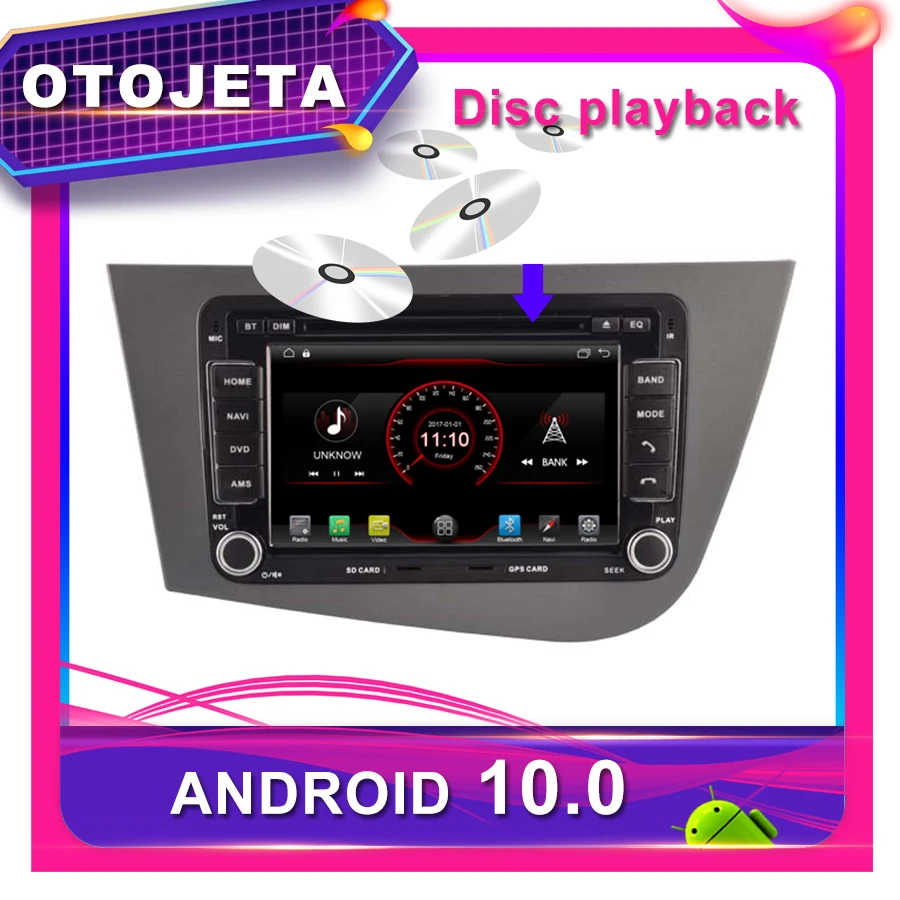 Автомобильный DVD плеер OTOJETA мультимедийная лента с GPS Навигатором и bluetooth для