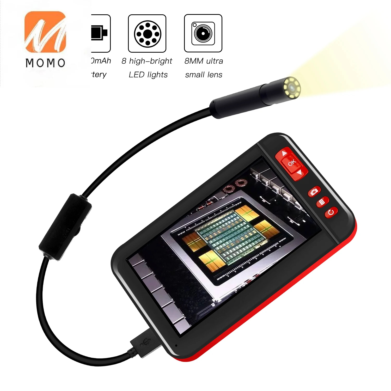 1080p waterproof inspection Camera USB wire Endoscope Industrial Endoscope endoscope camera for auto repair Professional tools
1080p waterproof inspection Camera USB wire Endoscope Industrial Endoscope endoscope camera for auto repair Professional tools