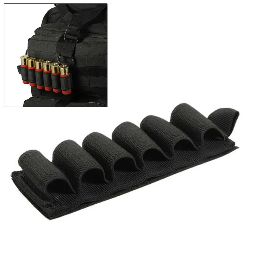 5/6 Round Hunting Ammo Pouch MOLLE Shotgun Stock Shell 12/20 Gauge Holder Rifle Mag Pouch Ammo Carrier Airsoft Magazine Holder
5/6 Round Hunting Ammo Pouch MOLLE Shotgun Stock Shell 12/20 Gauge Holder Rifle Mag Pouch Ammo Carrier Airsoft Magazine Holder
