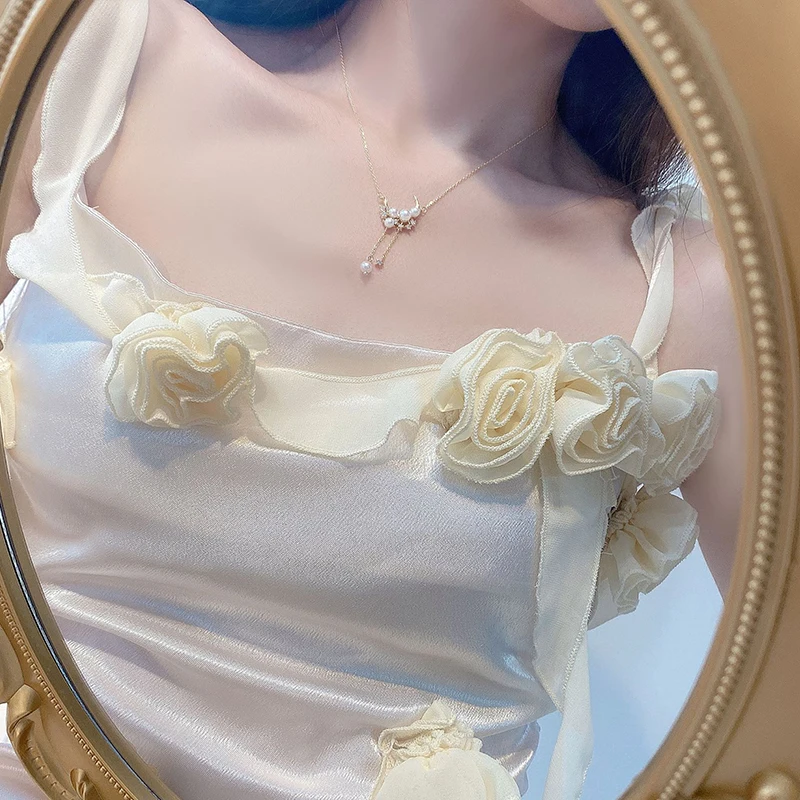 SJGU-335 Korean New Arrive 14K Real Gold Moon Pearl Necklace Micro Inlaid AAA Zircon Tassel Kolye Bohemia Jewelry Pendant 
SJGU-335 Korean New Arrive 14K Real Gold Moon Pearl Necklace Micro Inlaid AAA Zircon Tassel Kolye Bohemia Jewelry Pendant
