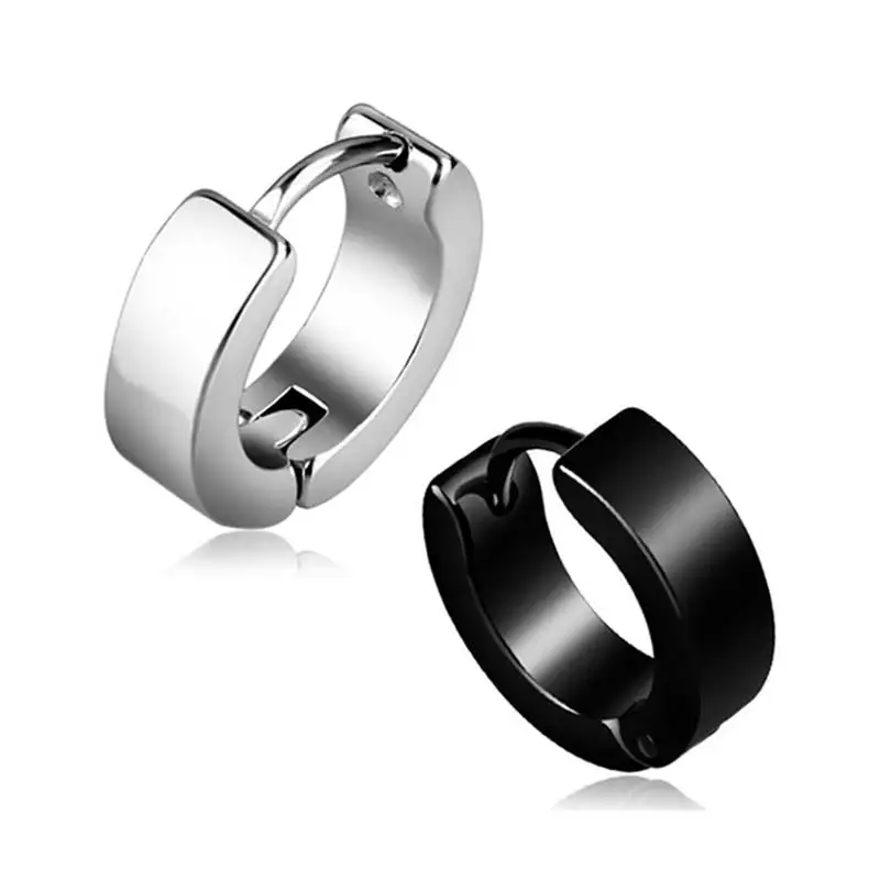 1Pair New Titanium Steel Earring Punk Rock Stud Earrings Men Fashion Jewelry Women Small Circle Round Stud Earrings
1Pair New Titanium Steel Earring Punk Rock Stud Earrings Men Fashion Jewelry Women Small Circle Round Stud Earrings