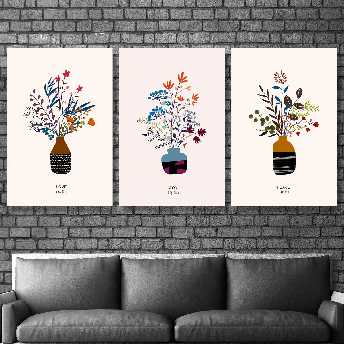 Retro Vase Art Painting Concise Flowers Arrangement Abstract Wall Pictures on Canvas Living Room Home Decoration
Retro Vase Art Painting Concise Flowers Arrangement Abstract Wall Pictures on Canvas Living Room Home Decoration