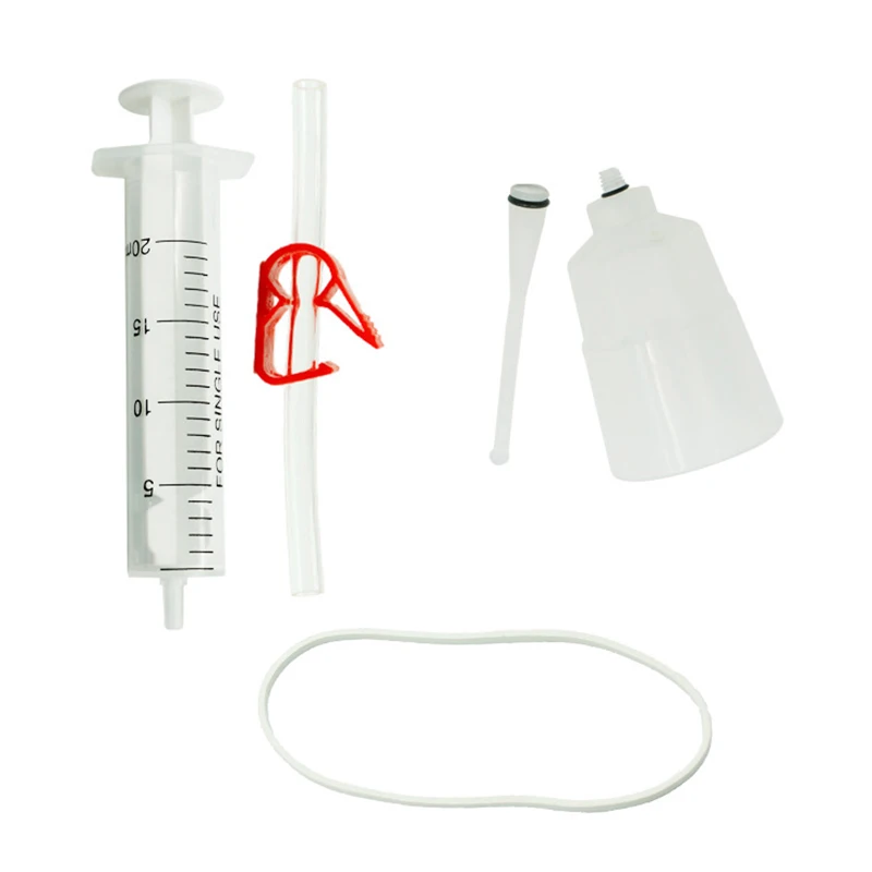 Bicycle Hydraulic Disc Brake Bleed Kit Needle Syringe Oil Collecting Funnel Fine Mold Opening Plastic Bike Accessories
Bicycle Hydraulic Disc Brake Bleed Kit Needle Syringe Oil Collecting Funnel Fine Mold Opening Plastic Bike Accessories