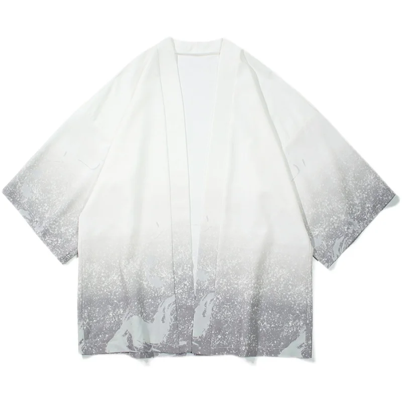 2021 Chinese Style Ice Silk Thin Breathable Plus Size Shirt Hanfu Summer Harajuku Short Sleeve Coat Men Clothing Kimono Cardigan
2021 Chinese Style Ice Silk Thin Breathable Plus Size Shirt Hanfu Summer Harajuku Short Sleeve Coat Men Clothing Kimono Cardigan