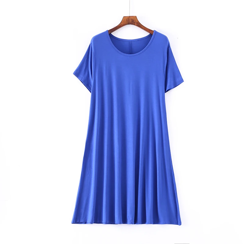2021 new women's summer dress Korean retro loose dress short sleeve regular sleeve round neck solid color dress
2021 new women's summer dress Korean retro loose dress short sleeve regular sleeve round neck solid color dress
