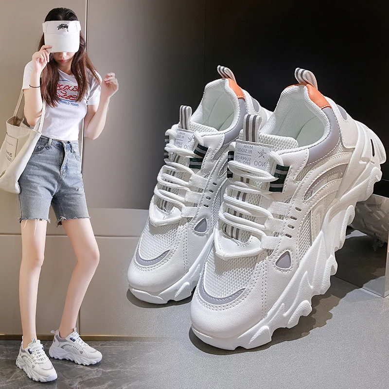 2021 Sneakers Woman Platform Soft Heel Woman Casual Shoes Ins Hot Sale Woman Leisure Ankle Fabric Mesh Flats Footwears 35-40
2021 Sneakers Woman Platform Soft Heel Woman Casual Shoes Ins Hot Sale Woman Leisure Ankle Fabric Mesh Flats Footwears 35-40