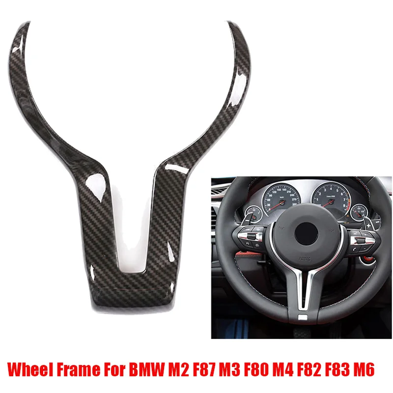 ABS Car Carbon Fiber Style Steering Wheel Cover Trim Decor Frame Sticker Accessories For BMW M2 M3 M4 M5 M6 X5M X6M 2013-2020
ABS Car Carbon Fiber Style Steering Wheel Cover Trim Decor Frame Sticker Accessories For BMW M2 M3 M4 M5 M6 X5M X6M 2013-2020
